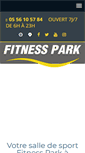 Mobile Screenshot of fitness-park-bordeaux.com